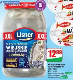 Dino Filety śledziowe wiejskie w oleju z cebulką Lisner oferta