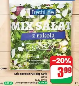 Dino Miks sałat rukola Freshline oferta