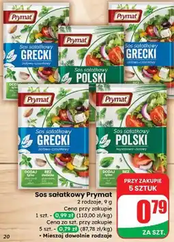 Dino Sos sałatkowy polski koperkowo-ziołowy Prymat oferta