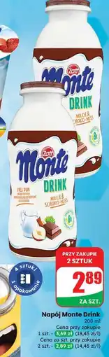 Dino Napój mleczno-czekoladowy Zott Monte Drink oferta