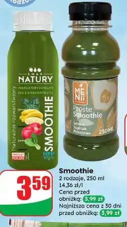 Dino Smoothie jabłko-szpinak-pokrzywa Menii oferta
