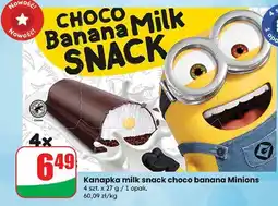 Dino Batony w czekoladzie bananowo-mleczne minionki oferta