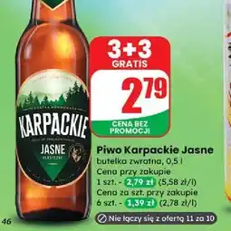 Dino Piwo Karpackie Jasne oferta