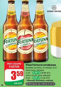 Dino Piwo Fortuna Wiśniowa oferta