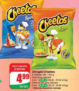Dino Chrupki pizzerini Cheetos oferta