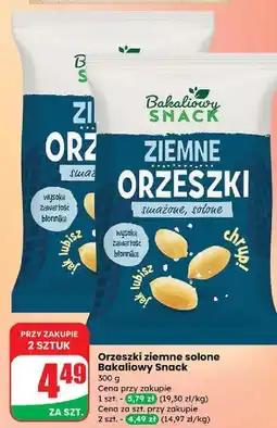 Dino Orzeszki ziemne smażone solone Bakaliowy Snack oferta
