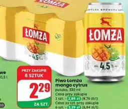 Dino Piwo Łomża Mango Z Limonką oferta