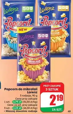 Dino Popcorn cheese Lorenz oferta