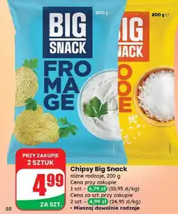 Dino Chipsy fromage Big Snack oferta