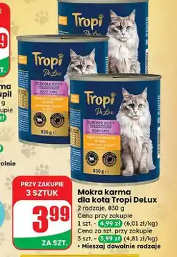 Dino Karma dla kota z wołowiną w sosie Tropi Deluxe oferta