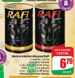 Dino Karma dla psa z wołowiną Rafi Classic oferta