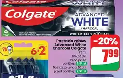 Dino Pasta do zębów charcoal Colgate Advanced White oferta