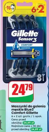 Dino Maszynka do golenia Gillette Sensor 3 Comfort oferta