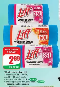 Dino Worki na śmieci 60 l Liff oferta
