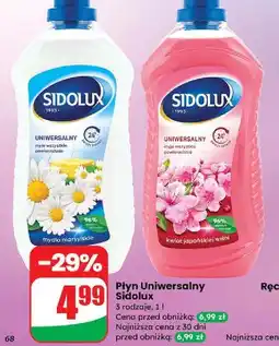 Dino Płyn do mycia kwiat japońskiej wiśni Sidolux Uniwersalny oferta