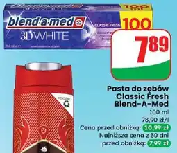 Dino Pasta do zębów classic Blend-A-Med 3D White oferta