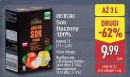 ALDI Sok jabłkowy Rio D'oro oferta