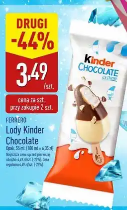 ALDI Lód Kinder Chocolate oferta