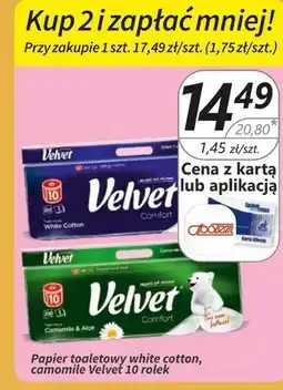 Społem Papier toaletowy Velvet oferta