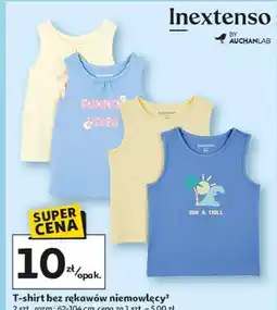 Auchan T-shirt niemowlęcy chłopięcy 62-98 Inextenso By Auchan oferta