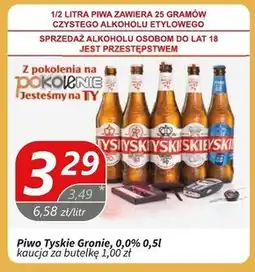 Społem Piwo Tyskie oferta