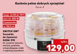 Kaufland SWITCH ON Suszarka do żywności SODA 370 oferta