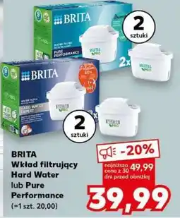 Kaufland BRITA Wkład filtrujący Hard Water lub Pure Performance oferta