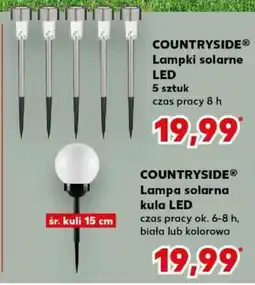 Kaufland COUNTRYSIDE Lampki solarne LED oferta