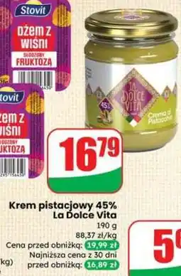 Dino Krem pistacjowy 45% La Dolce Vita oferta