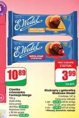 Dino Biszkopty z galaretką Wedlowe Wedel oferta