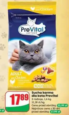 Dino Sucha karma dla kota PreVital oferta