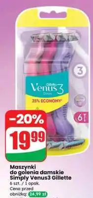 Dino Maszynki do golenia damskie Simply Venus3 Gillette oferta
