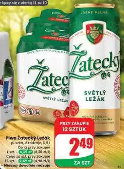 Dino Piwo Žatecký Ležák oferta