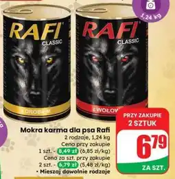 Dino Mokra karma dla psa Rafi oferta