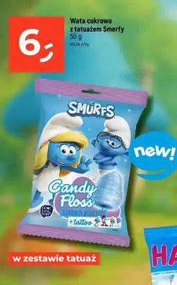 Dealz Wata cukrowa z tatuażem Smerfy oferta