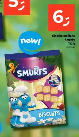 Dealz Ciastka maślane Smerfy oferta
