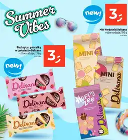 Dealz Biszkopty z galaretką w czekoladzie Delisana różne rodzaje oferta