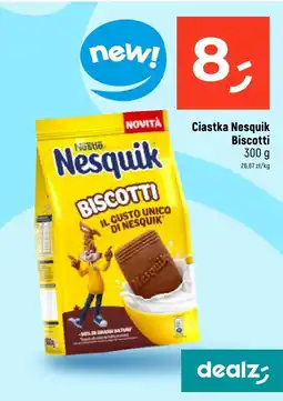 Dealz Ciastka Nesquik Biscotti oferta