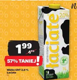 Netto Mleko UHT 2,0% Łaciate oferta