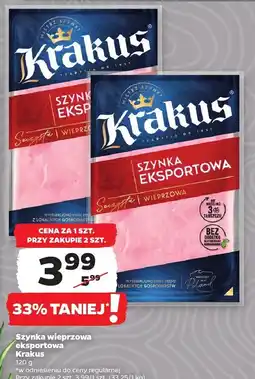 Netto Szynka wieprzowa eksportowa Krakus oferta