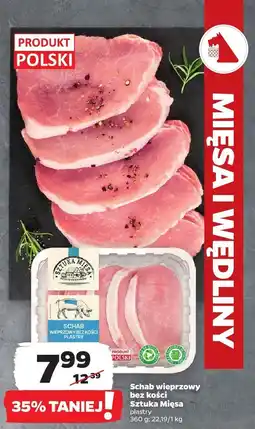 Netto Schab wieprzowy bez kości Sztuka Mięsa oferta