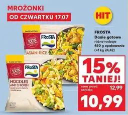 Kaufland Danie gotowe różne rodzaje Frosta oferta
