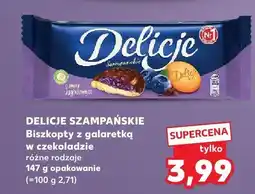 Kaufland Biszkopty z galaretką w czekoladzie, różne rodzaje DELICJE oferta