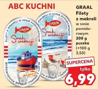Kaufland Filety z makreli w sosie pomidorowym Graal oferta