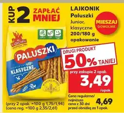 Kaufland Paluszki junior Lajkonik oferta