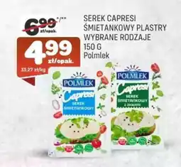 Społem Serek śmietankowy Polmlek oferta