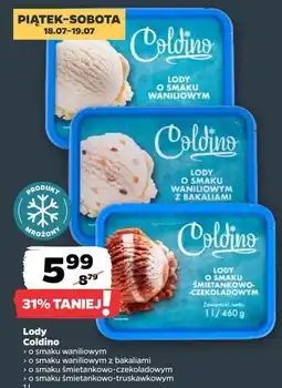 Netto Lody o smaku śmietankowo - czekoladowym Coldino oferta