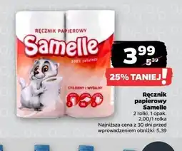 Netto Ręcznik papierowy Samelle oferta
