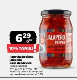 Netto Papryka jalapeno czerwona krojona Casa De Mexico oferta