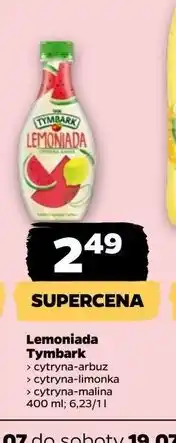 Netto Lemoniada cytryna i arbuz Tymbark oferta